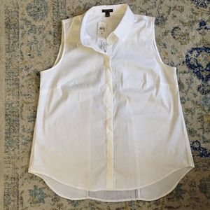Ann Taylor Button Down Tank